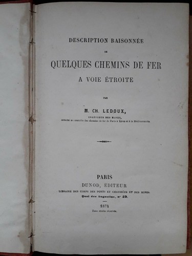 Ledoux description raisonnèe - description,