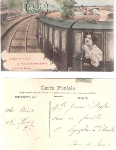 Cartolina postale epoca - postale, d'epoca