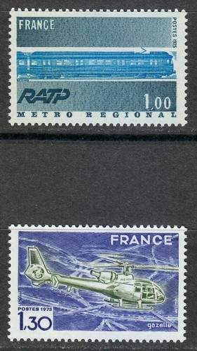 Francia 1975 mnh 1436 1437 - francia, sc