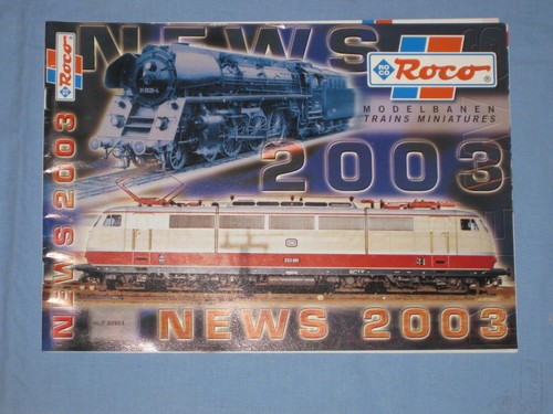 Roco news 2003 catalogo - 2003,